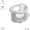 OKBABY - Flipper Evolution Badewannenring Grau 3