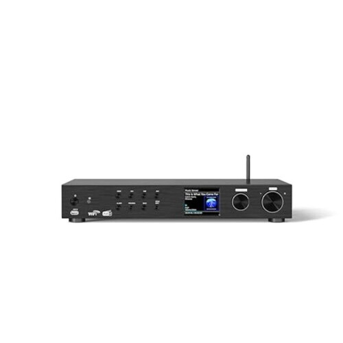 Tuner Hi-Fi - MAXXO - Internetradio - DAB+/FM - Bluetooth &amp; Wi-Fi - Farbdisplay 3,2" 1