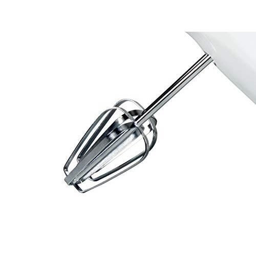 Batteur à main - BEPER - 150 W - 5 vitesses - Fonction turbo - Blanc 2