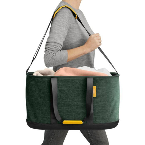 Joseph Joseph Panier à linge pliable - JOSEPH JOSEPH - Hold-All - 45 L - Base EVA imperméable - Poignées solides 1