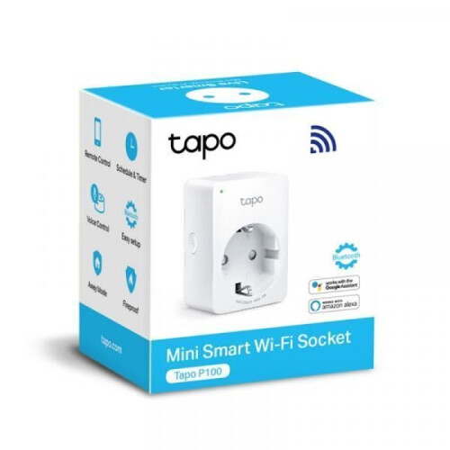 TP-LINK Tomada inteligente - TP-Link - Tapo P100 - Branco - IEEE 802.11n - 300 Mbits/s 2