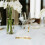 Números de Mesa de Casamento Acrílicos 1-10, Placas Arqueadas de 5x7 Polegadas com Suportes Dourados para Recepção 2