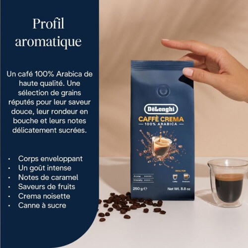 Café et thé Delonghi DLSC602 Crema 250 g 2