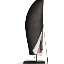 Terrasparasolhoes voor 2m tot 4m zweefparasols, waterdichte en UV-bestendige 420D parasolhoes met paal, geschikt voor 200 cm