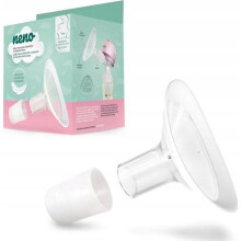 Tubo de extracción Neno Embudo 24 mm de plástico con conector para el extractor de leche
