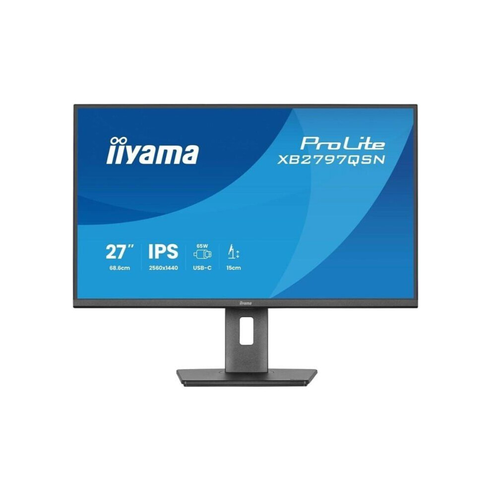 iiyama 68.6cm (27") XB2797QSN-B1 16:9 HDMI+DP+USB-C IPS (2560 x 1440 Pixel, 27"), Monitor, Schwarz - Bild 7