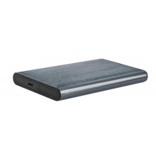 Case esterno USB 3.1 - GEMBIRD - EE2-U3S-6-GR - 2,5 pollici - Colore Grigio - Cavo di 2,2 m