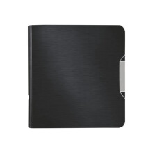Raccoglitore ad anelli - Leitz - 180 Active Style - 65 mm - Nero satinato - 350 fogli