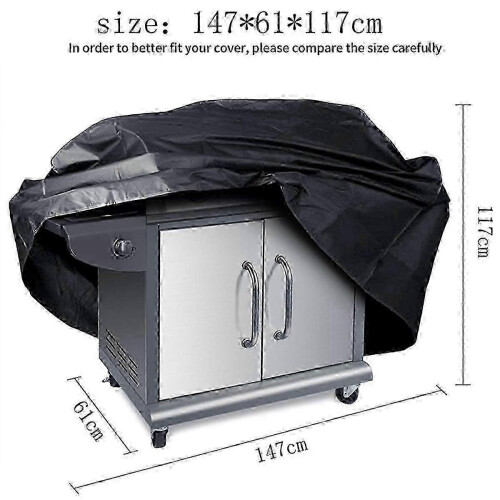 Κάλυμμα ψησταριάς συμβατό με Weber Spirit 300, κάλυμμα BBQ υψηλής ποιότητας, αν 1
