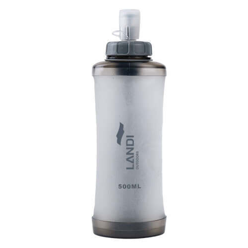 Πτυσσόμενο μπουκάλι νερού σιλικόνης 500ml - Φορητή πτυσσόμενη φιάλη ενυ