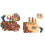 Educational Tools Toy With Drill Children Gift Wooden Tool Set Building Block 4