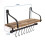 Coffee Wall Shelf, Kitchen Shelf With 8 Hooks, Mug Rack, Coffee Rack, Rustic Floating Storage Rack, Wall Decor 5