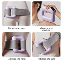 Multifunctionele fascia-ringen voor het hele lichaam: een moeiteloos, handig en krachtig spiermassageapparaat voor de buik.