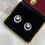 Natural 7mm Round Pearl Drop Earrings - 925 Sterling Silver Minimalist Studs 3