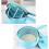 Salad Spinner Vegetable Dehydrator, Multifunctional Fruit Salad Blender Kitchen Tool for Efficient Washing and Drying 3