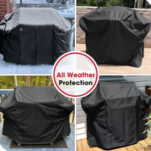 Funda protectora para barbacoa de exterior con revestimiento impermeable de primera calidad, compatible con las barbacoas Web