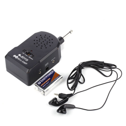 JOYO Μίνι Φορητός Ενισχυτής Μπάσου - Ενισχυτής Κιθάρας/Μπάσου 5W με Παραμό