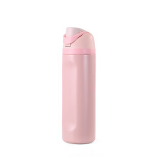 Tappo per borraccia sportiva da 32 oz con doppio coperchio - Coperchio a scatto a prova di perdite con cannuccia e opzione pe