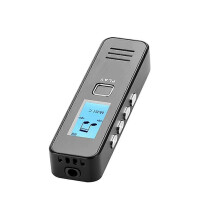Digitaler Sprachrekorder, Aufnahmestift, Audio-Diktiergerät, MP3-Player, USB-Anschluss für Meetings, kontinuierliche Aufnahme