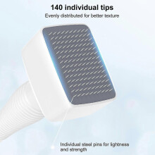 Verstelbare microneedling derma stamp roller huidverzorgingstool voor gezicht, haar en baard.