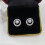 Natural 7mm Round Pearl Drop Earrings - 925 Sterling Silver Minimalist Studs 2
