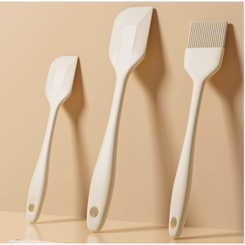 High-Temperature Resistant Silicone Spatula Baking Kit (Includes Oil Brush)