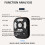 J6PRO Πολυλειτουργικό τηλεχειριστήριο Bluetooth Ring: Κλείστρο Selfie, TikTok/Instagram 1
