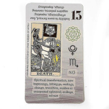 Tarot para principiantes Tarot con significados en las cartas Palabras clave Chakra invertido Planeta Zodiaco Elemento Tamaño