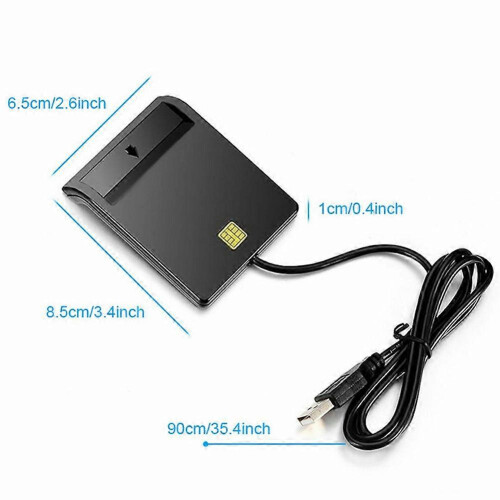 Συσκευή ανάγνωσης έξυπνων καρτών USB για τραπεζική κάρτα, συσκευή ανάγ 2