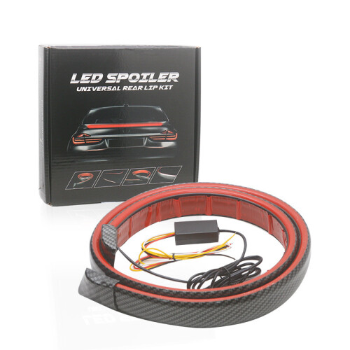 Φως σπόιλερ RGB LED από ανθρακονήματα - Πίσω φως αυτοκινήτου γενικής χρήση 2