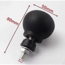 unidad de pomo giratorio para volante con tornillo de 8 mm, bola de ayuda para girar el volante, para camión o tractor.