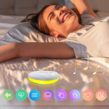 2025 Latest Model Sound Machine White Noise Machine with 25 Soothing Sounds and