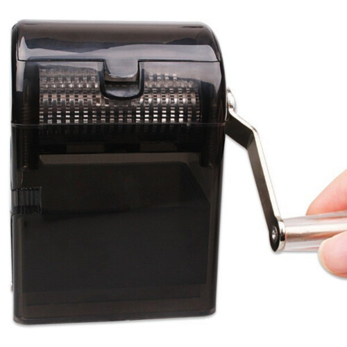 Large-Capacity Manual Crank Herb Grinder with Plastic Drawer Collection 1