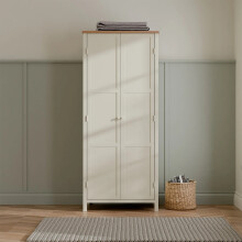 Coxmoor Wardrobe - Ivory and Oak