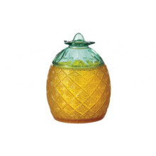 20oz PLASTIC 2 PIECE COCKTAIL PINEAPPLE