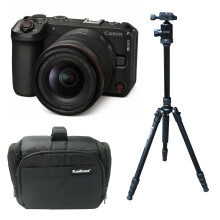 Canon EOS R6 V Kit (RF 20-50) with Kamkorda Bag & Tripod