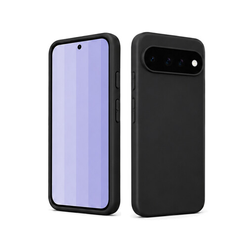 (Black) For Google Pixel 11 Silicone Gel Case Tough Shockproof Protective Cover