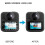 For  MAX 2 LCD Assembly Repair Replacement Accessories Action Camera Screen for  MAX 2 Touch Screen Parts 7