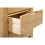 Curve 3 Drawer Bedside 5