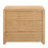Curve 3 Drawer Chest oak color 4