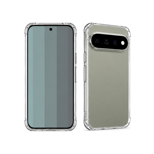 (Clear) For Google Pixel 11 Pro Silicone Gel Case Tough Shockproof Protective Cover