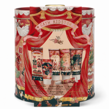 Cath Kidston Nutcracker Theatre Body Treats Tin, 6 Piece Gift Set