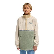 (16 Yrs, Khaki) Billabong Kids Space Lobster Y Half Zip Fleece