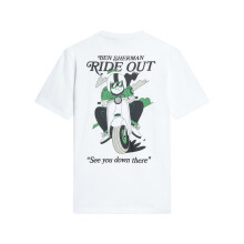 (2XL, White) Ben Sherman Mens Ride Out Short Sleeve T-Shirt