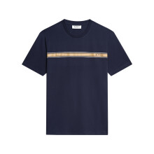 (2XL, Dark Navy) Ben Sherman Mens Core Stripe Short Sleeve T-Shirt