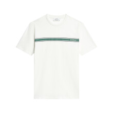 (M, Ivory) Ben Sherman Mens Core Stripe Short Sleeve T-Shirt
