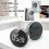 Digital Timer Magnetic Large LED Display Volume Adjustable Students Study Round Kitchen Countdown Cooking Baking Timer 3