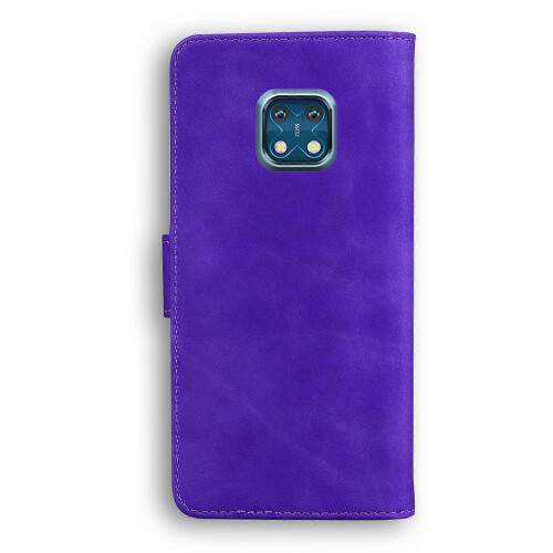 Purple Flip Leather Phone Case, Compatible With Nokia XR20 2
