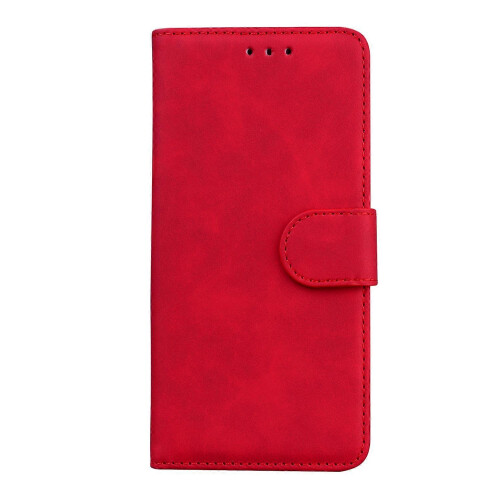 Red Flip Leather Phone Case, Compatible With Nokia XR20 1
