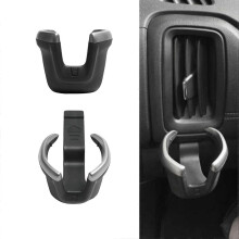 2x Armaturenbrett-Getränkehalter-Dekoration 52124622, kompatibel mit Chevrolet RG Colorado S10 Z71 LTZ LS LT 2017-2022, unter